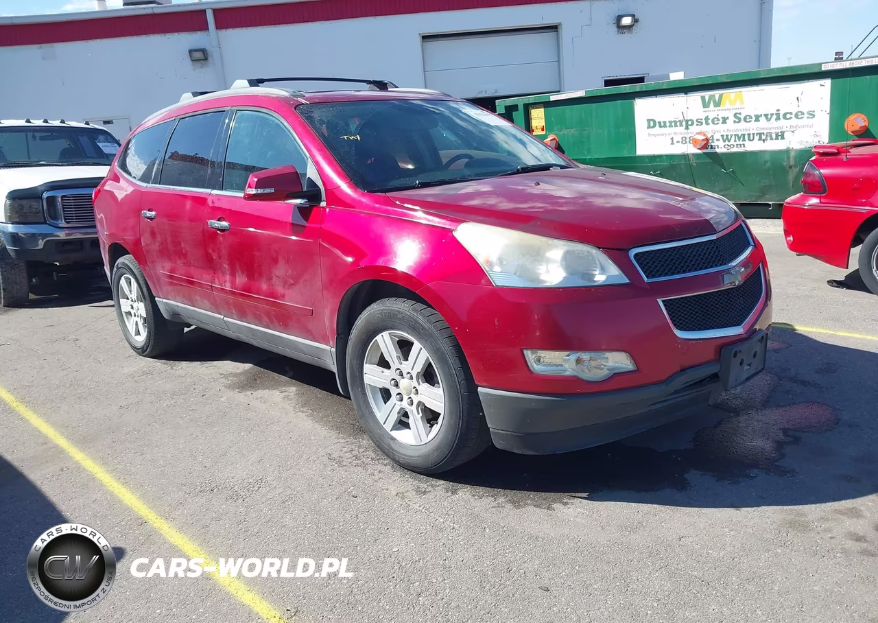 2012 Chevrolet Traverse Lt W-2Lt
