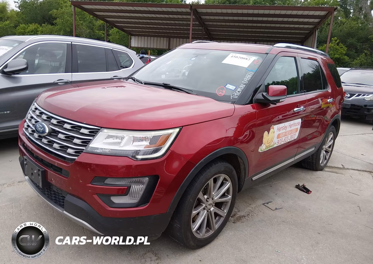 2017 Ford Explorer Limited VIN:1FM5K7FH4HGD98821 - 2