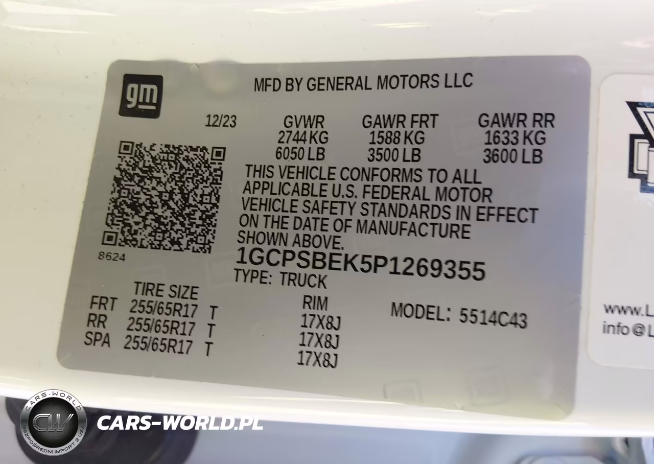 2023 Chevrolet Colorado 2Wd Short Box Wt VIN:1GCPSBEK5P1269355 - 9