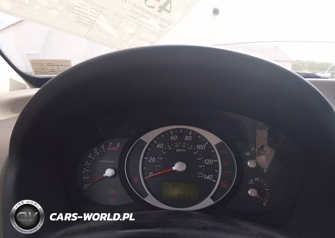 2008 Hyundai Tucson Limited V6-Se VIN:KM8JN72D08U849981 - 7