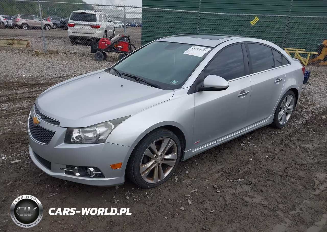 2014 Chevrolet Cruze Ltz VIN:1G1PG5SBXE7120997 - 2