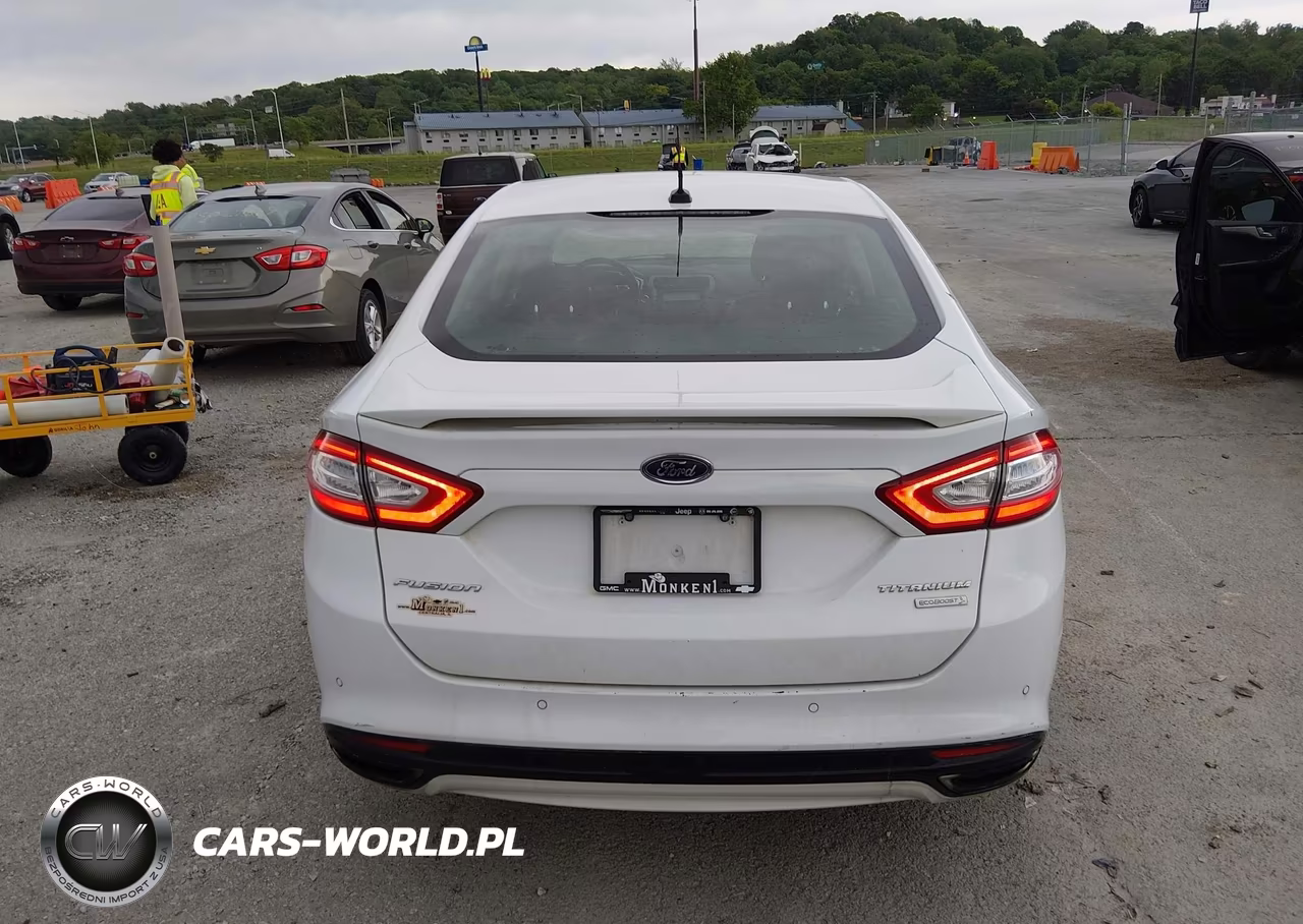2014 Ford Fusion Titanium VIN:3FA6P0K97ER208844 - 16