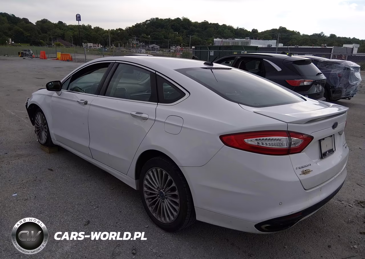 2014 Ford Fusion Titanium VIN:3FA6P0K97ER208844 - 3