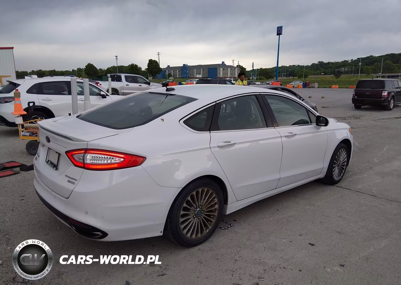 2014 Ford Fusion Titanium VIN:3FA6P0K97ER208844 - 4