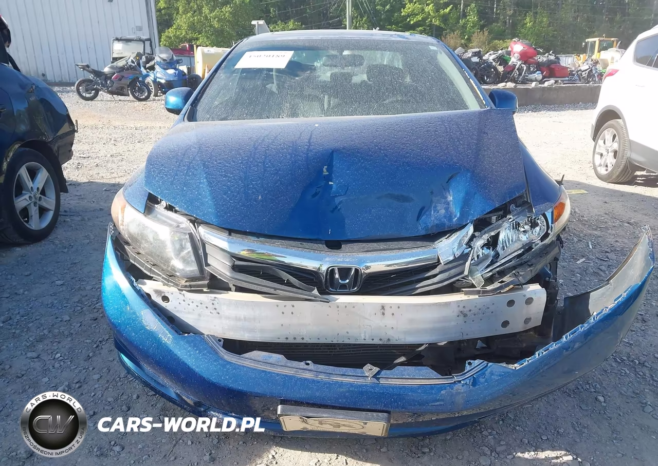 2012 Honda Civic Ex VIN:19XFB2F85CE024609 - 12