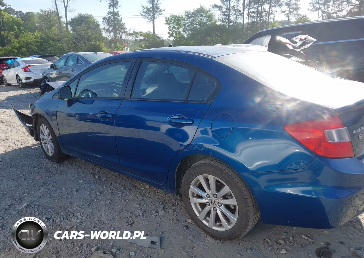 2012 Honda Civic Ex VIN:19XFB2F85CE024609 - 14