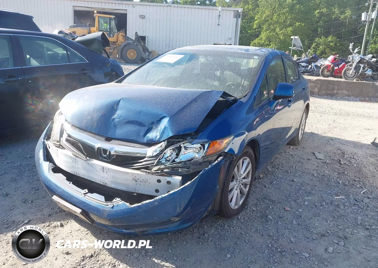 2012 Honda Civic Ex VIN:19XFB2F85CE024609 - 2