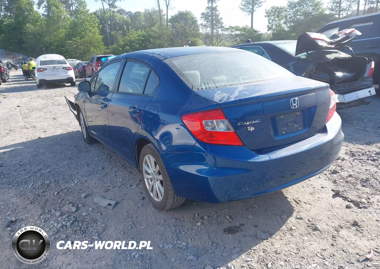 2012 Honda Civic Ex VIN:19XFB2F85CE024609 - 3