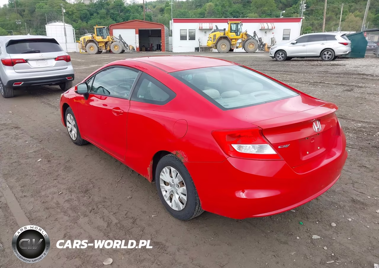 2012 Honda Civic Lx VIN:2HGFG3B57CH501307 - 3