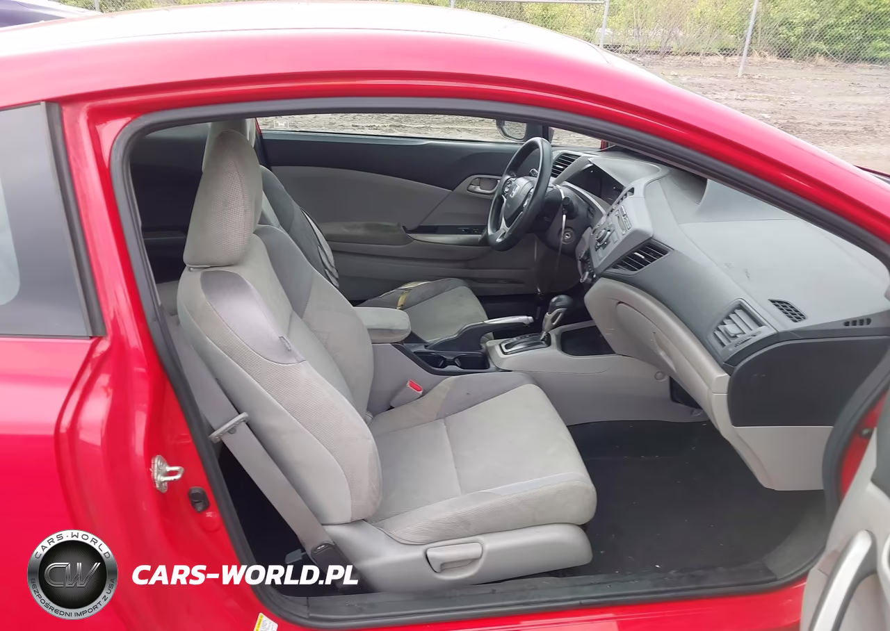 2012 Honda Civic Lx VIN:2HGFG3B57CH501307 - 5
