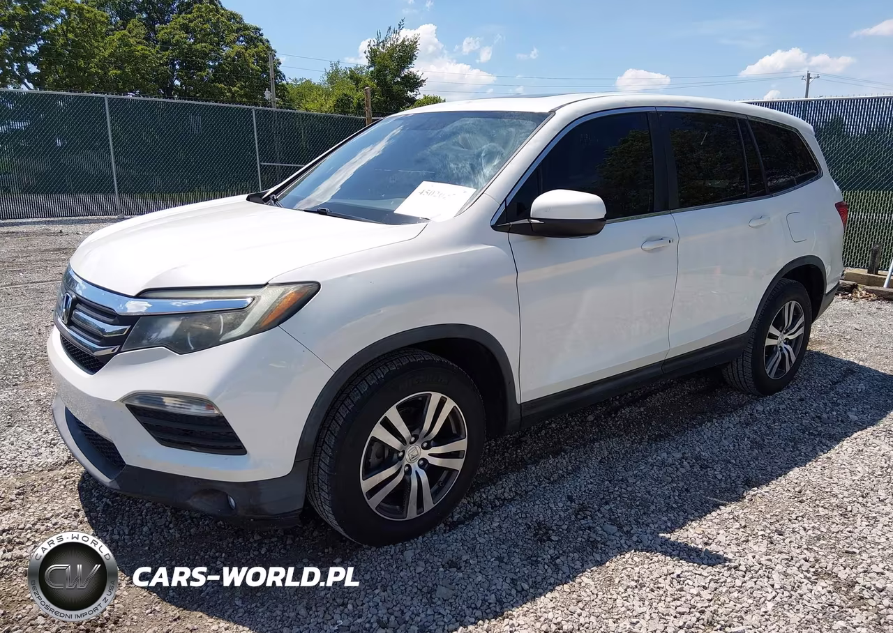 2016 Honda Pilot Ex-L VIN:5FNYF5H57GB015167 - 2