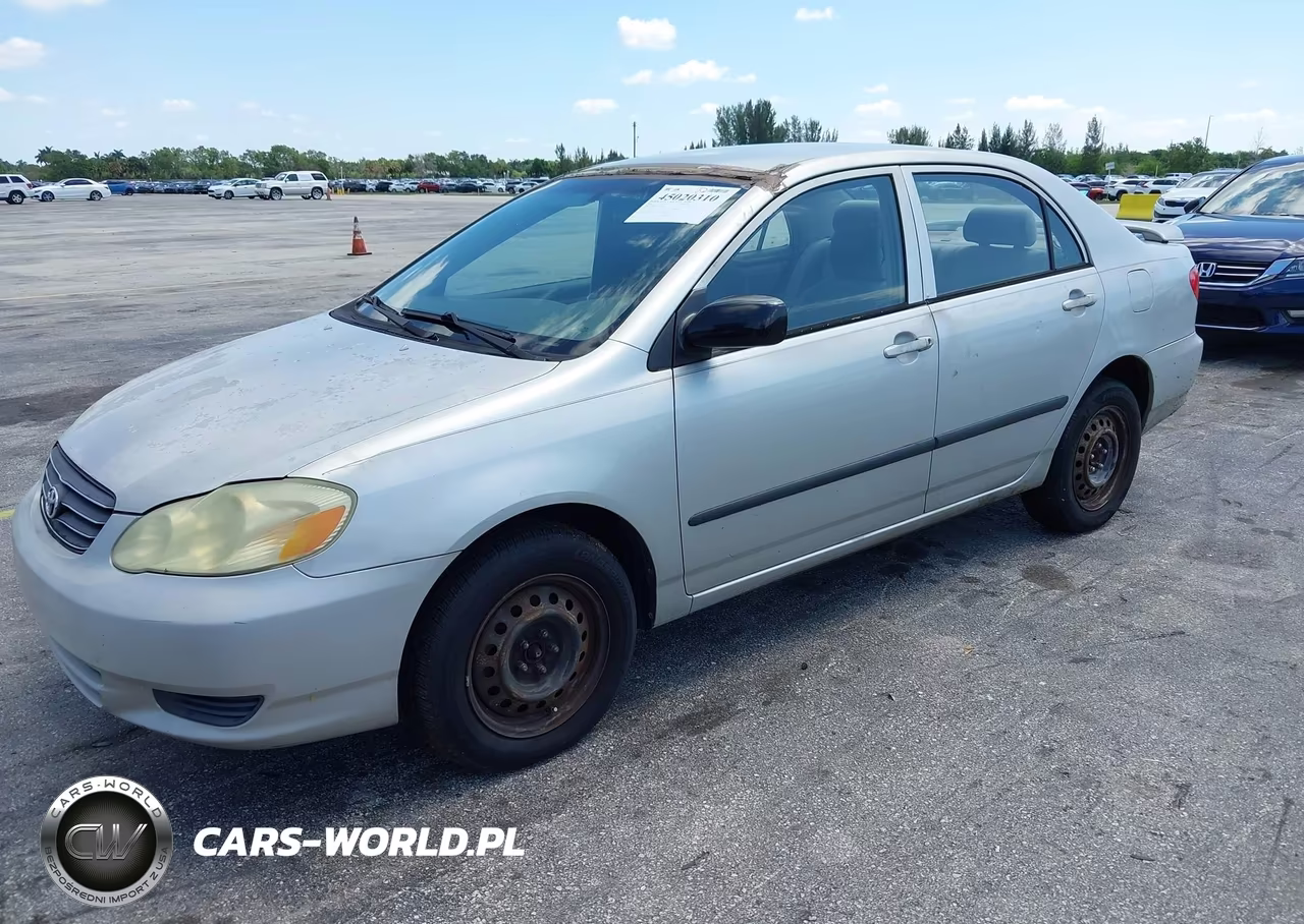 2003 Toyota Corolla Ce VIN:1NXBR32E33Z115970 - 2