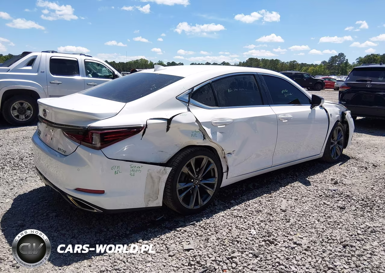 2021 Lexus Es 350 F Sport VIN:58AGZ1B1XMU091443 - 4