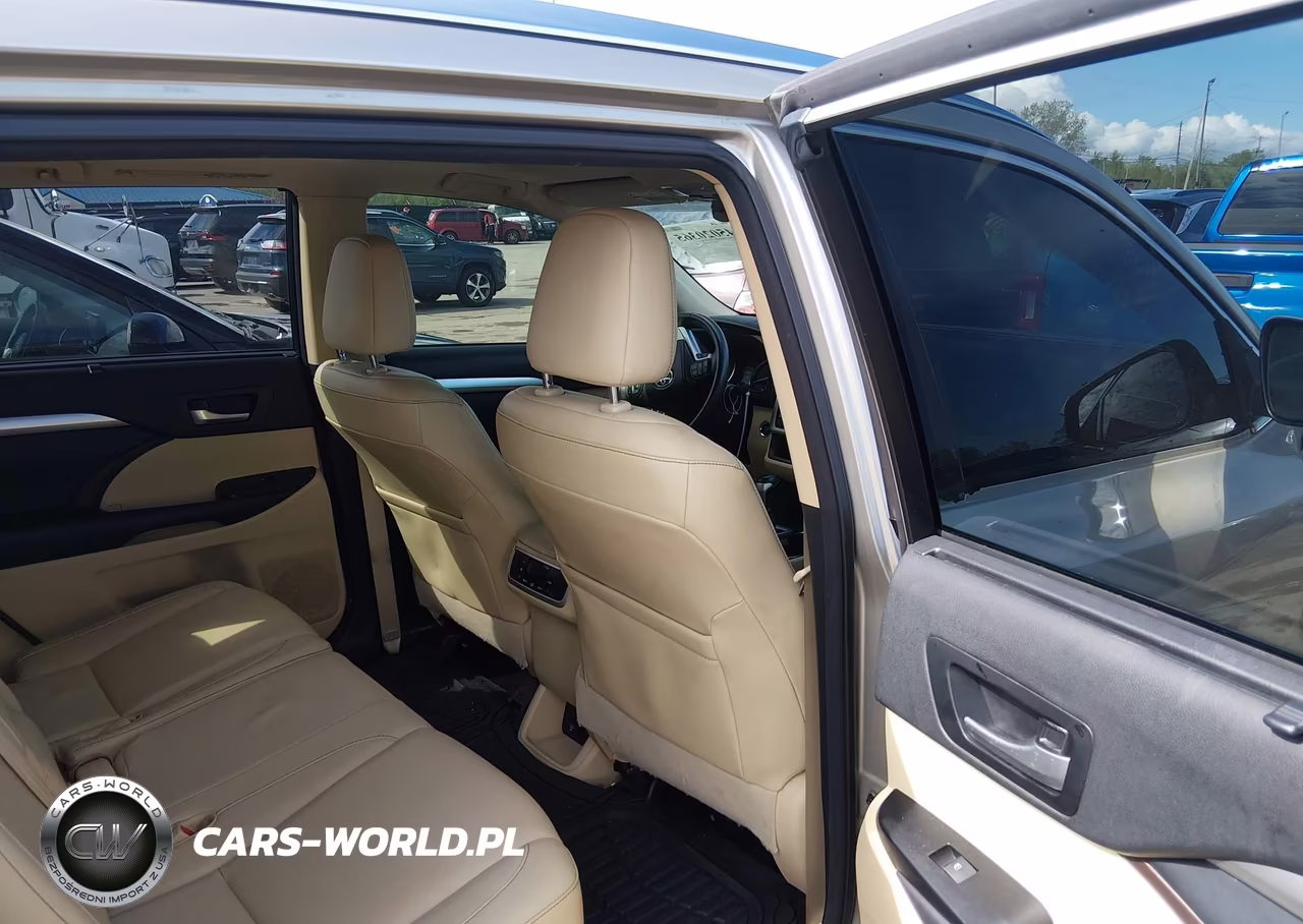 2014 Toyota Highlander Xle V6 VIN:5TDJKRFH1ES023310 - 8