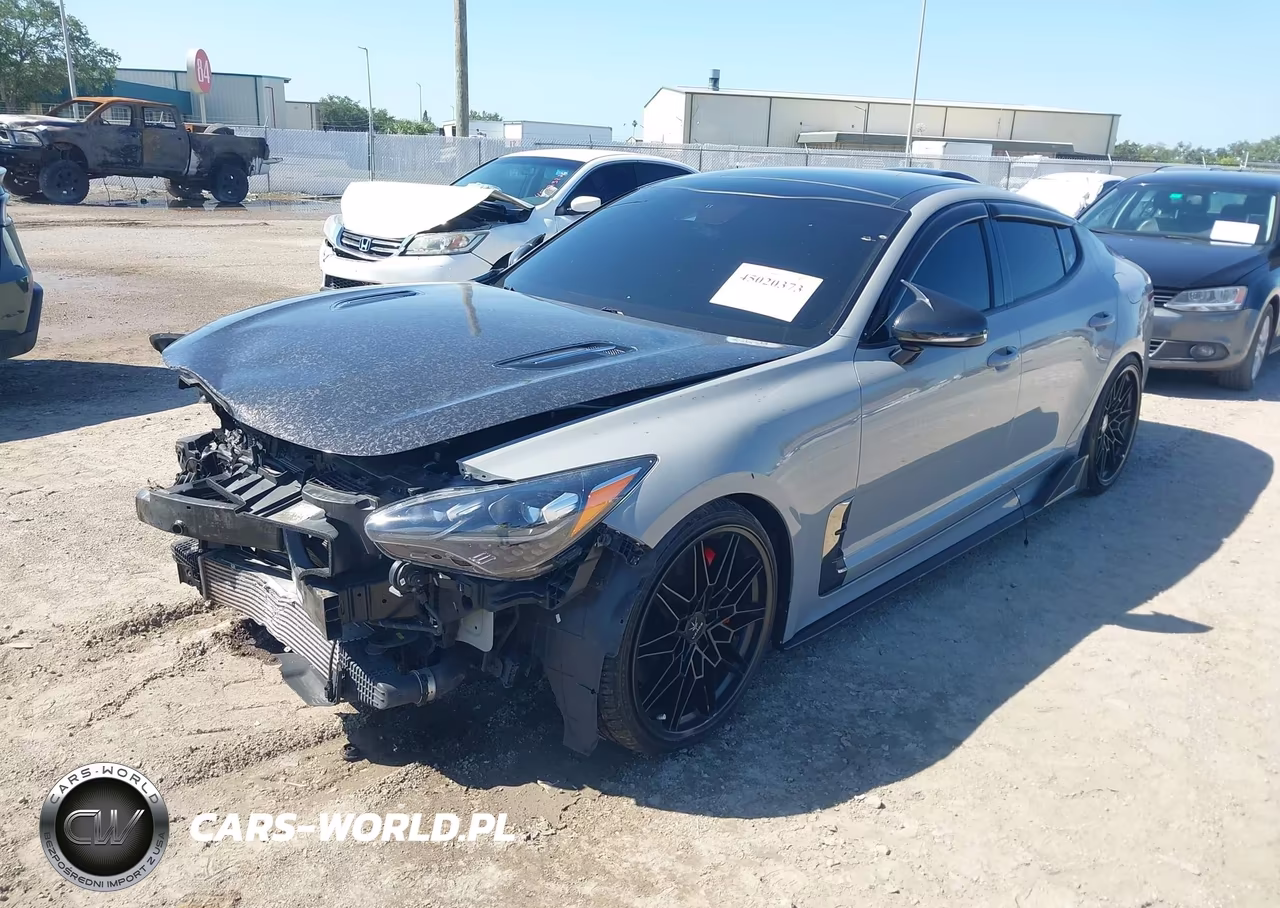 2018 Kia Stinger Gt2 VIN:KNAE55LCXJ6013649 - 2
