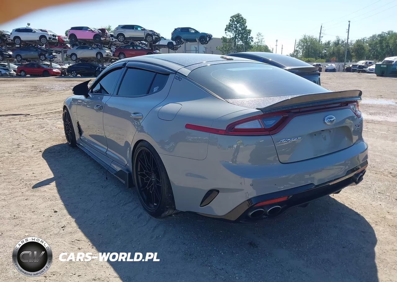 2018 Kia Stinger Gt2 VIN:KNAE55LCXJ6013649 - 3