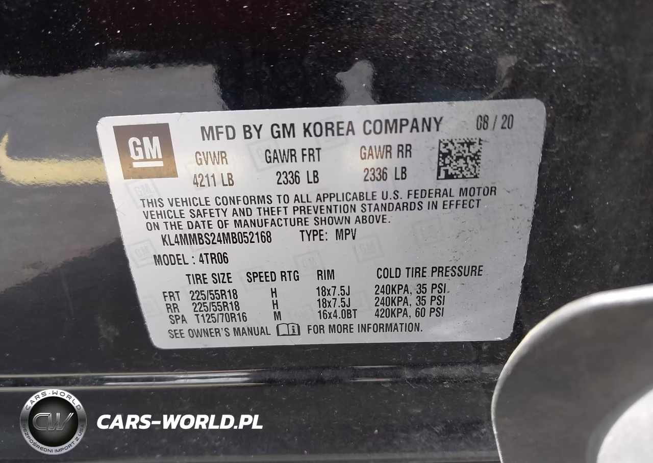 2021 Buick Encore Gx Fwd Preferred VIN:KL4MMBS24MB052168 - 9