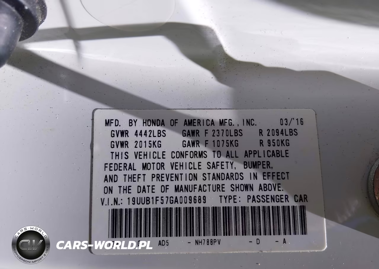 2016 Acura Tlx Tech VIN:19UUB1F57GA009689 - 9