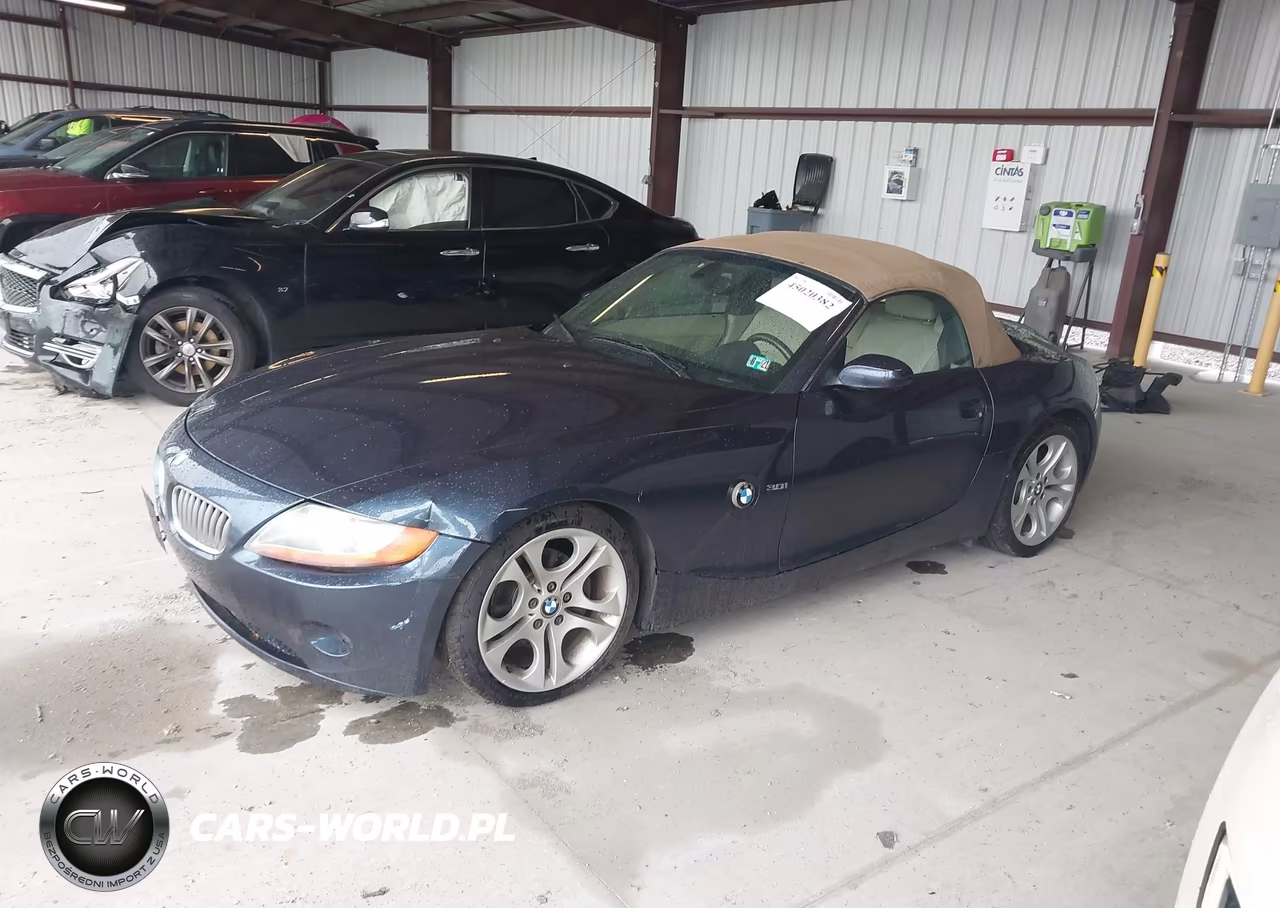 2003 BMW Z4 3.0I VIN:4USBT53493LT23455 - 2
