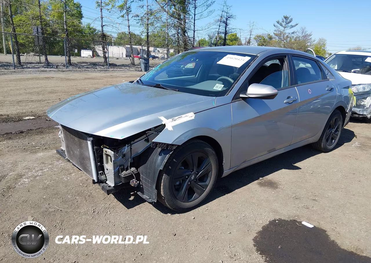 2022 Hyundai Elantra Sel VIN:5NPLS4AG7NH062662 - 2