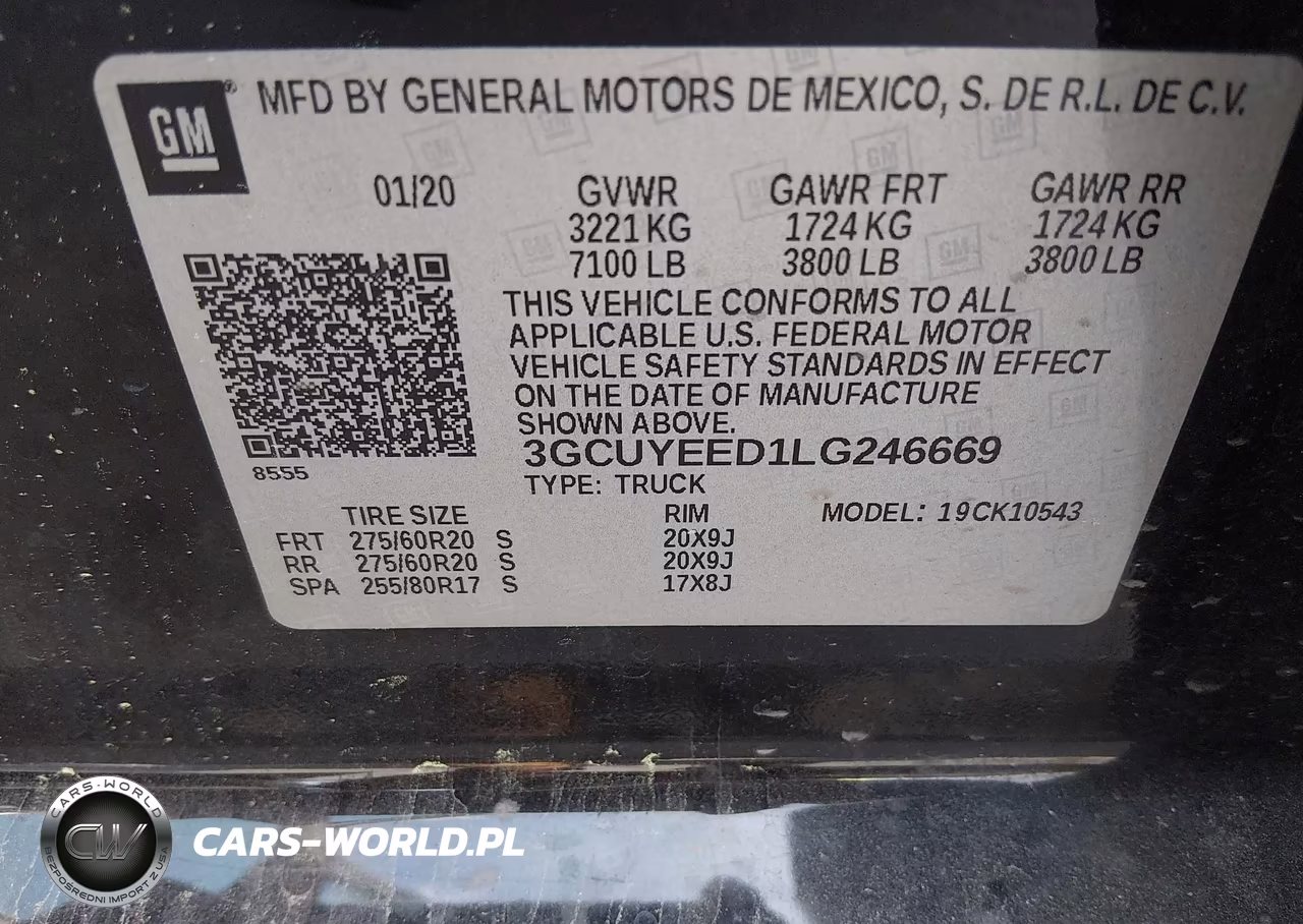 2020 Chevrolet Silverado 1500 4Wd Short Bed Rst VIN:3GCUYEED1LG246669 - 9
