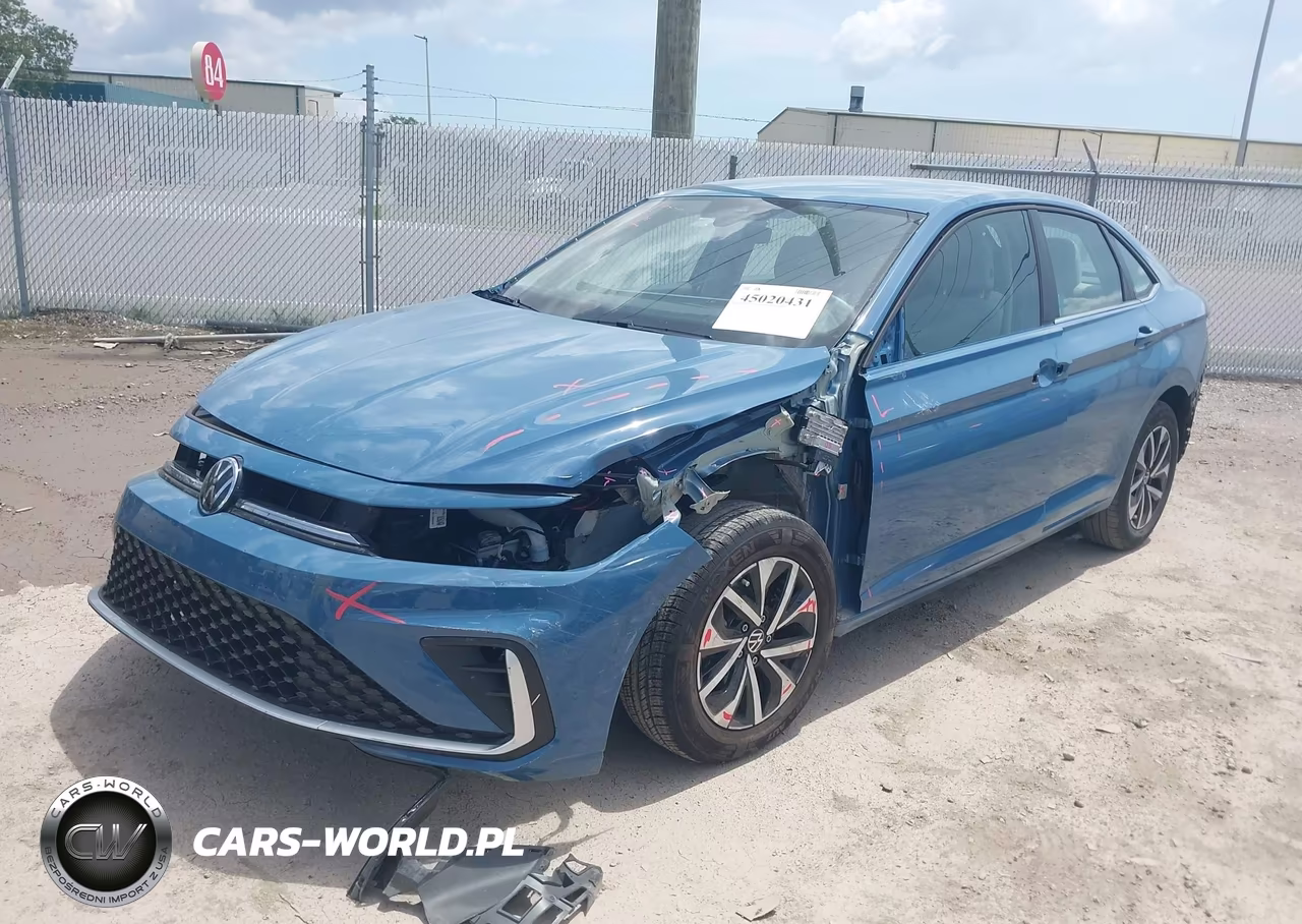 2025 Volkswagen Jetta 1.5T S VIN:3VW5X7BU5SM064784 - 2