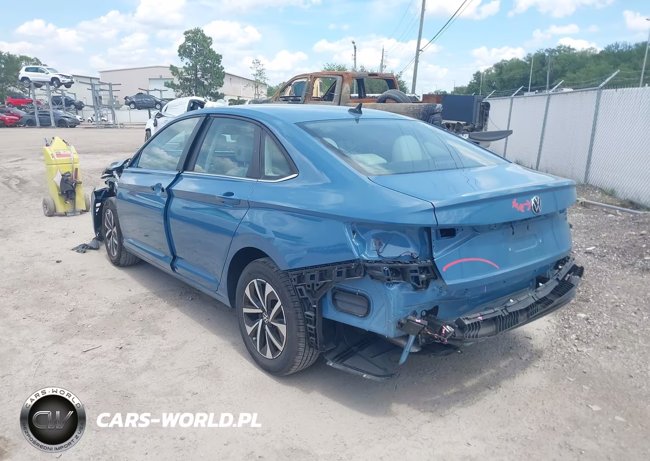 2025 Volkswagen Jetta 1.5T S VIN:3VW5X7BU5SM064784 - 3
