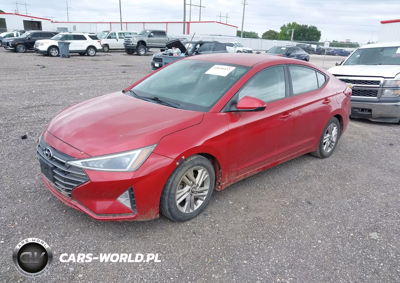 2019 Hyundai Elantra Sel VIN:5NPD84LF1KH467693 - 2