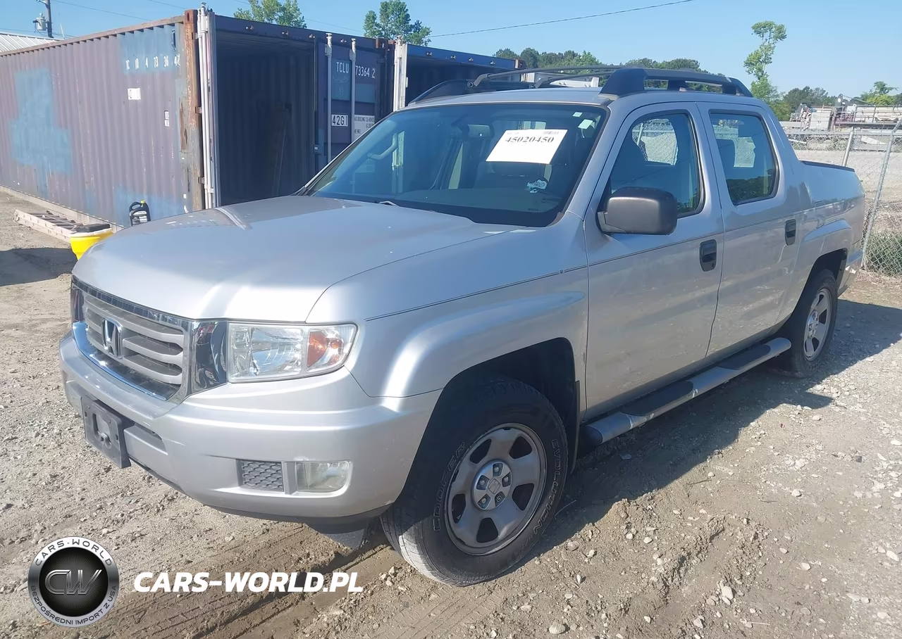 2013 Honda Ridgeline Rt VIN:5FPYK1F20DB017536 - 2
