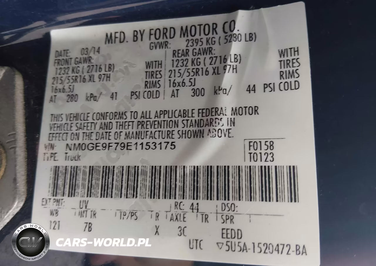 2014 Ford Transit Connect Xlt VIN:NM0GE9F79E1153175 - 9
