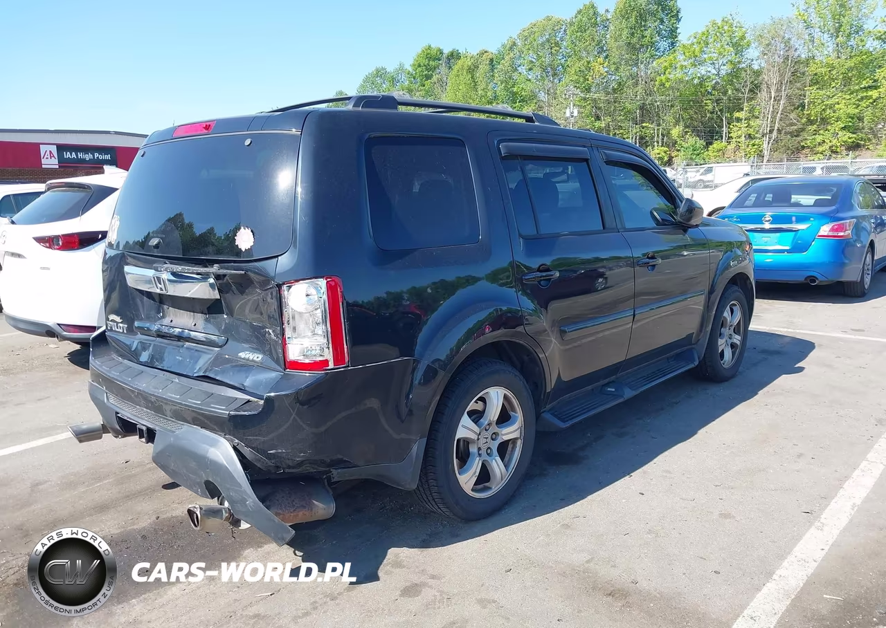 2015 Honda Pilot Ex-L VIN:5FNYF4H70FB040437 - 4