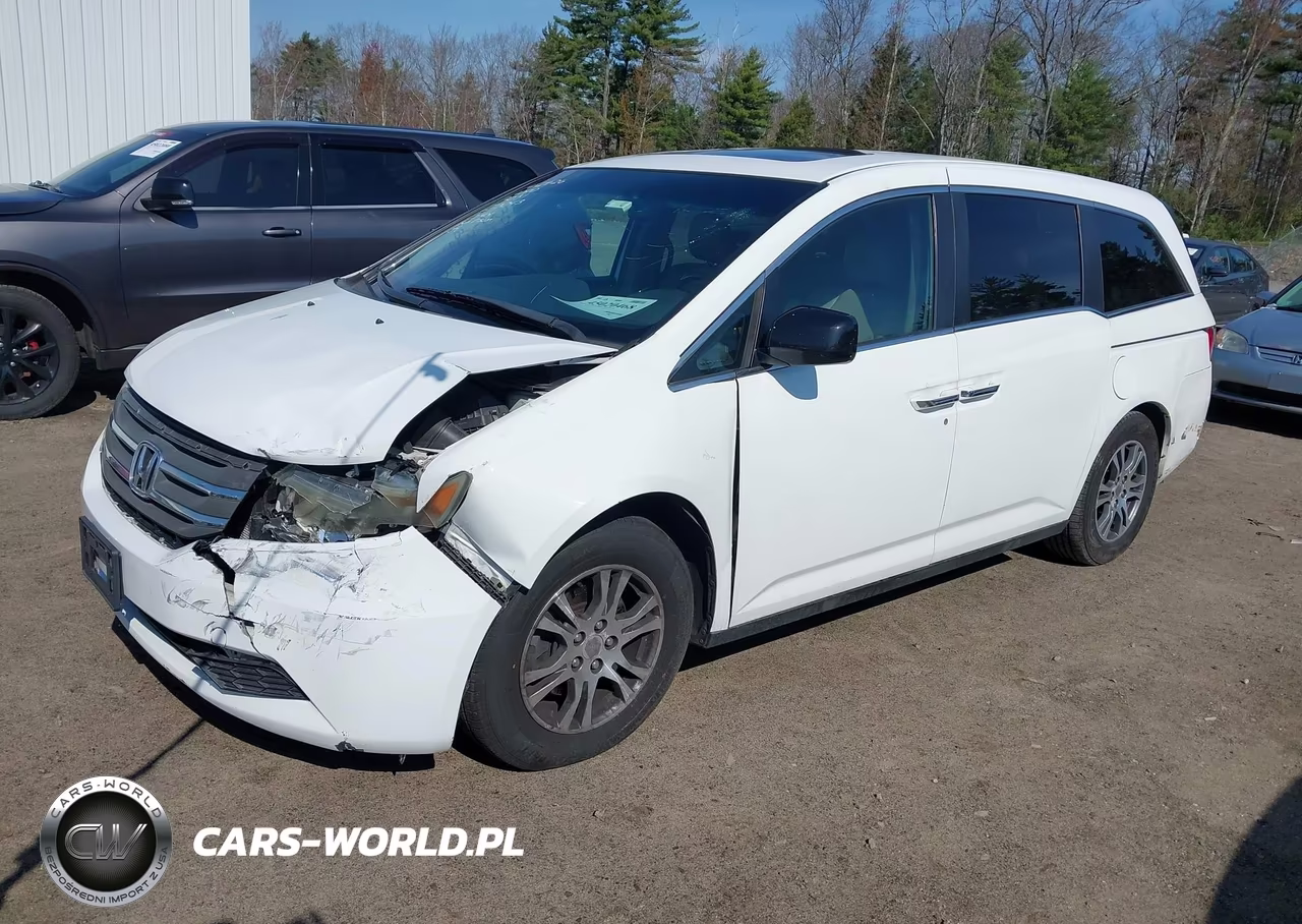 2013 Honda Odyssey Ex-L VIN:5FNRL5H6XDB043031 - 2