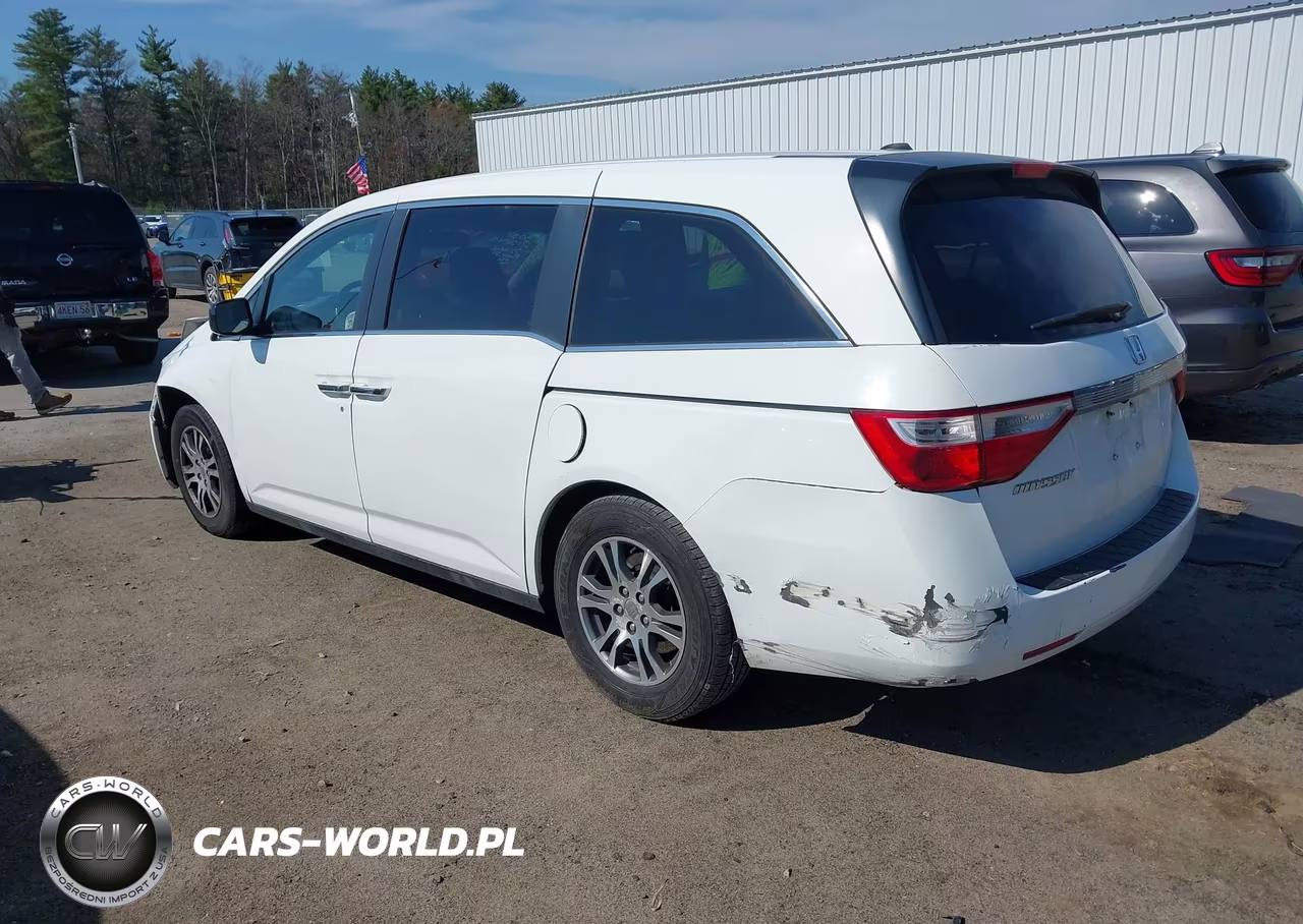 2013 Honda Odyssey Ex-L VIN:5FNRL5H6XDB043031 - 3