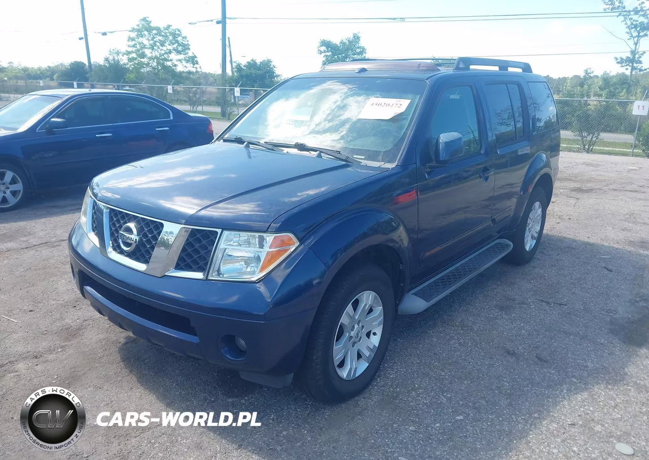 2007 Nissan Pathfinder Le VIN:5N1AR18U37C648282 - 2