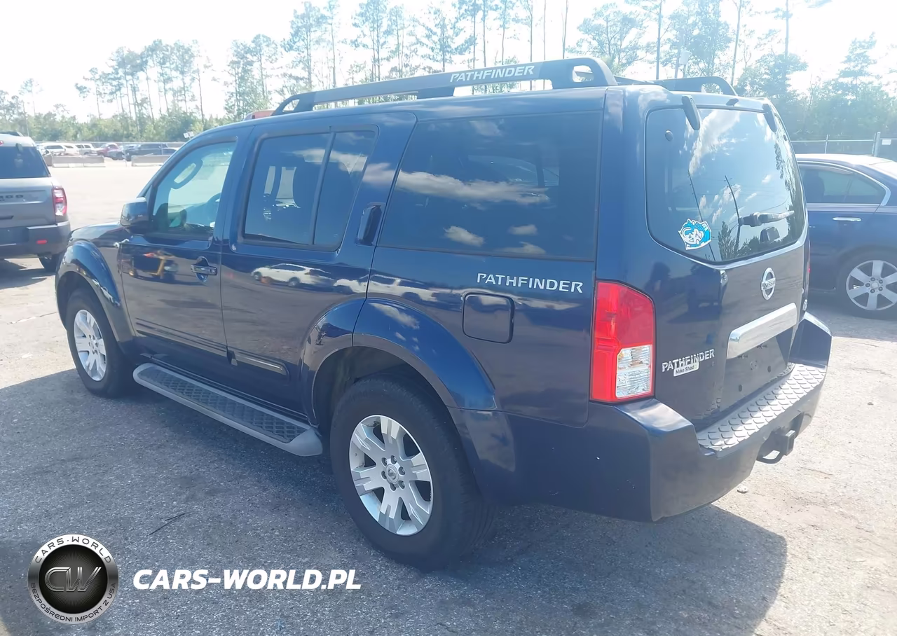 2007 Nissan Pathfinder Le VIN:5N1AR18U37C648282 - 3