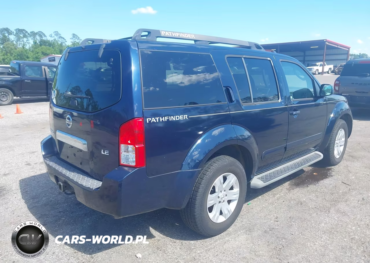 2007 Nissan Pathfinder Le VIN:5N1AR18U37C648282 - 4
