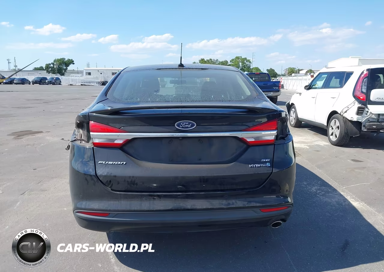 2017 Ford Fusion Hybrid Se VIN:3FA6P0LU1HR265919 - 17