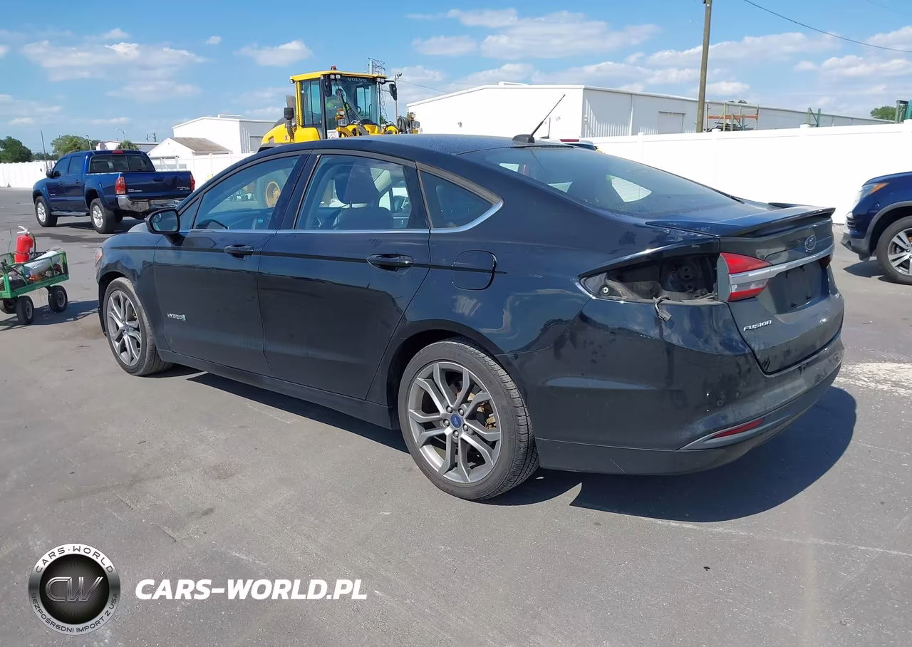 2017 Ford Fusion Hybrid Se VIN:3FA6P0LU1HR265919 - 3