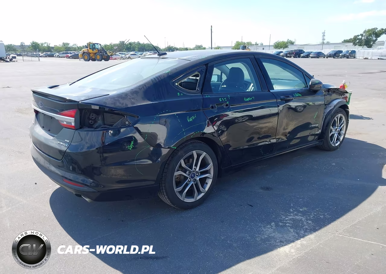 2017 Ford Fusion Hybrid Se VIN:3FA6P0LU1HR265919 - 4