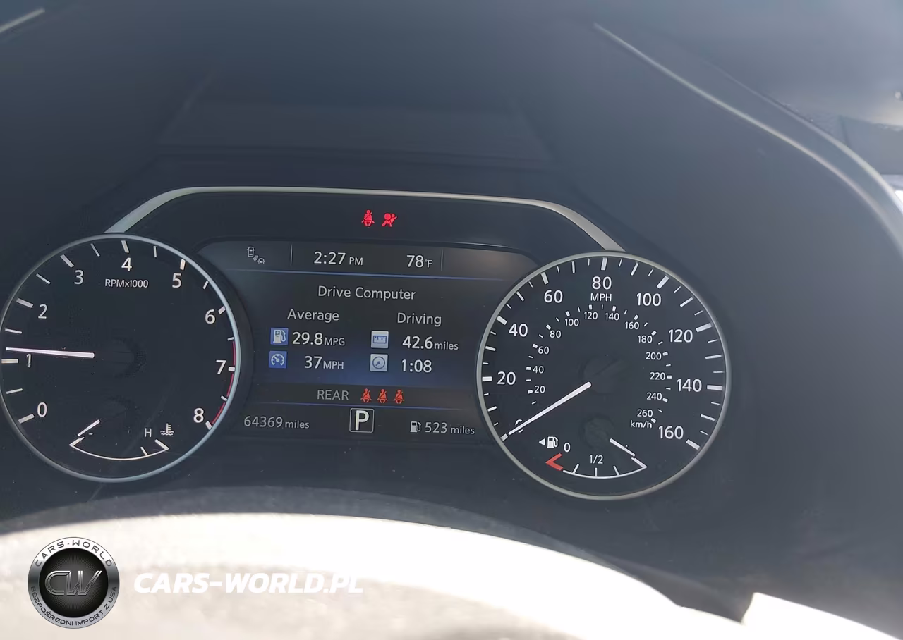 2023 Nissan Murano Sv Fwd VIN:5N1AZ2BJ4PC111537 - 7