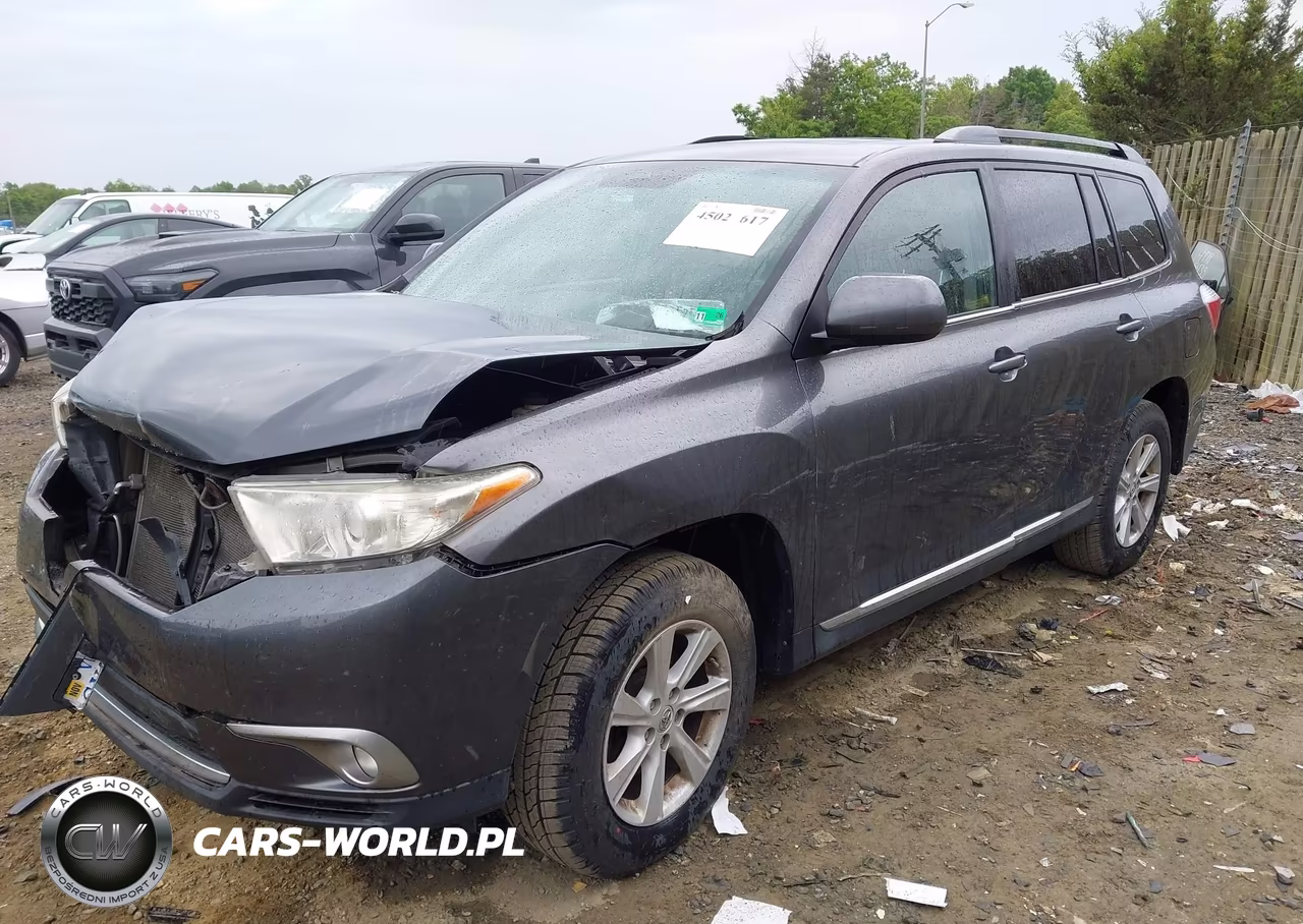 2012 Toyota Highlander Se V6 VIN:5TDBK3EH6CS101189 - 2