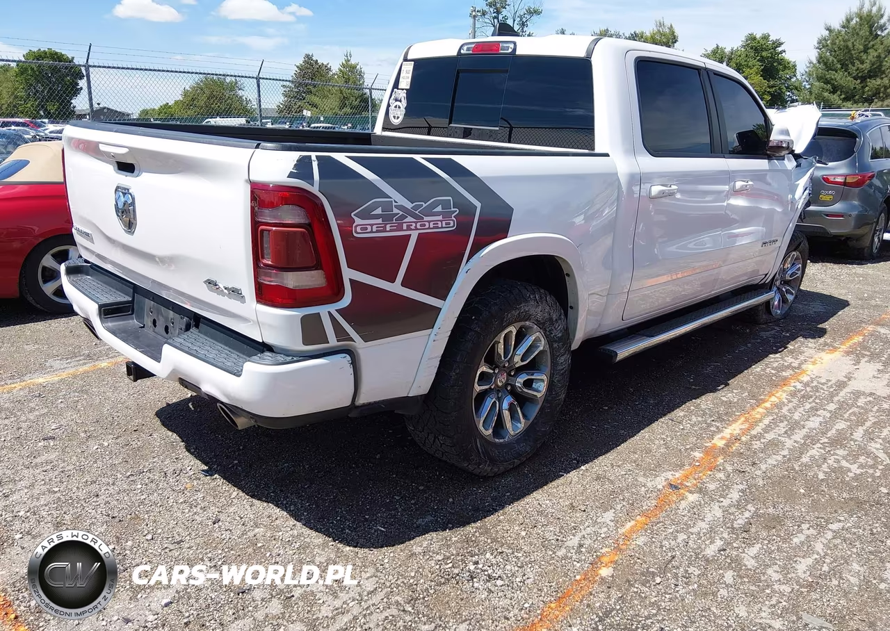 2020 Ram 1500 Laramie 4X4 5'7 Box VIN:1C6SRFJT0LN398478 - 4