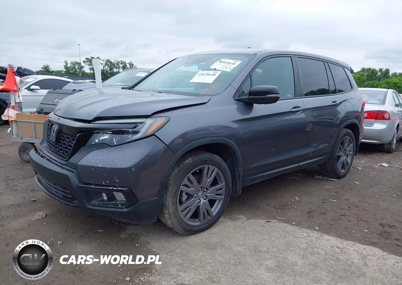 2019 Honda Passport Ex-L VIN:5FNYF7H50KB010543 - 2