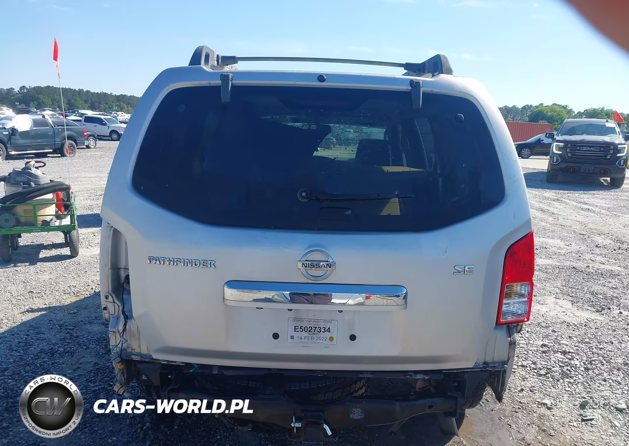 2008 Nissan Pathfinder Se VIN:5N1AR18U78C634886 - 17