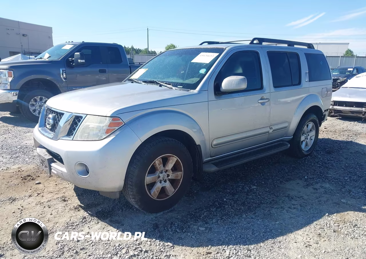 2008 Nissan Pathfinder Se VIN:5N1AR18U78C634886 - 2