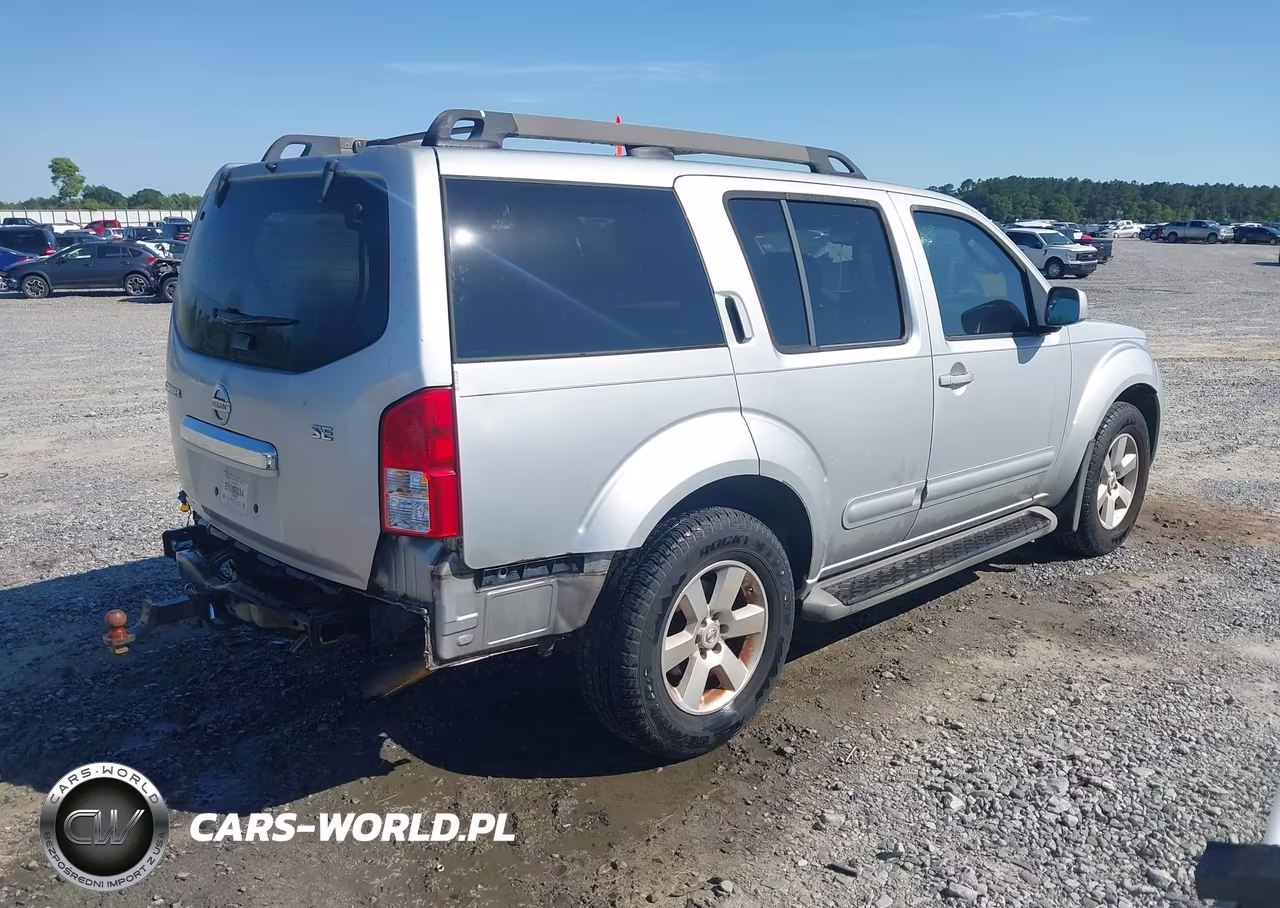 2008 Nissan Pathfinder Se VIN:5N1AR18U78C634886 - 4