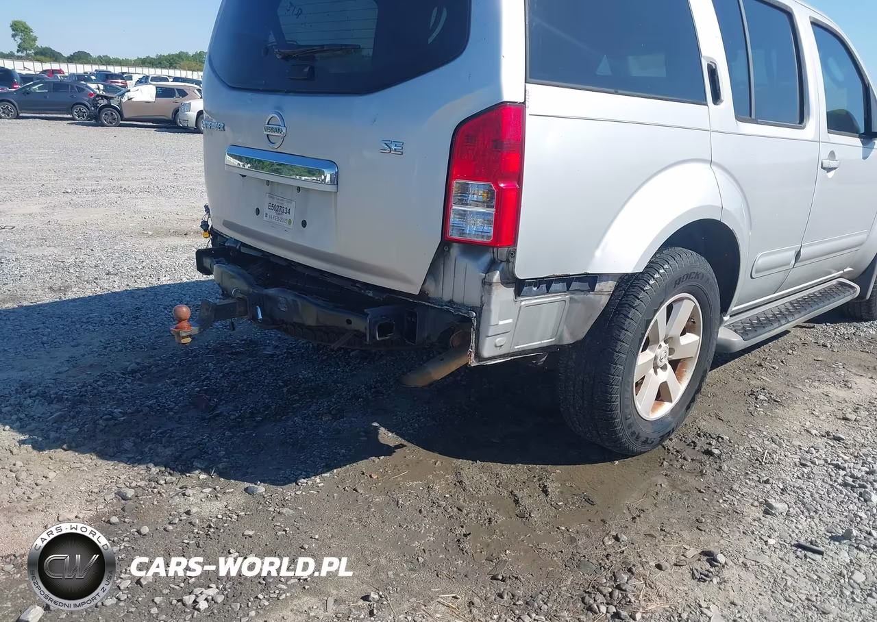 2008 Nissan Pathfinder Se VIN:5N1AR18U78C634886 - 6
