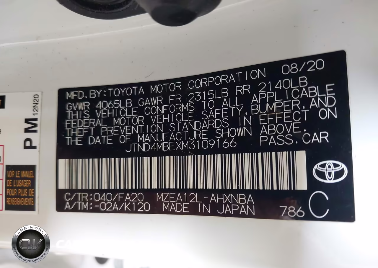 2021 Toyota Corolla Se Nightshade Edition VIN:JTND4MBEXM3109166 - 9