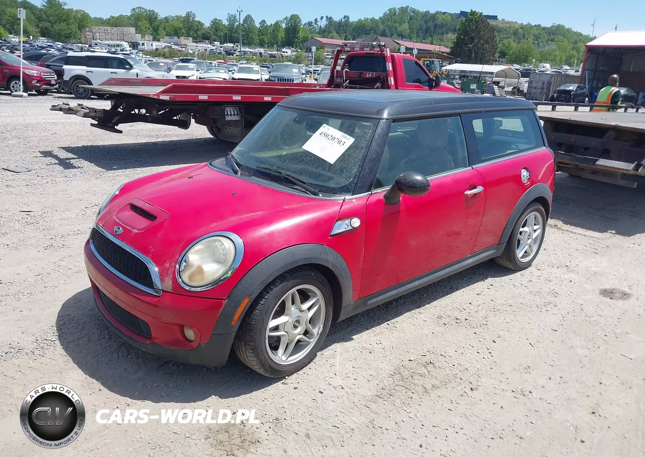 2010 Mini Cooper S Clubman VIN:WMWMM3C54ATP94092 - 2