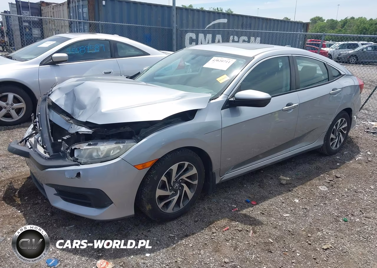 2017 Honda Civic Ex VIN:19XFC2F79HE038119 - 2